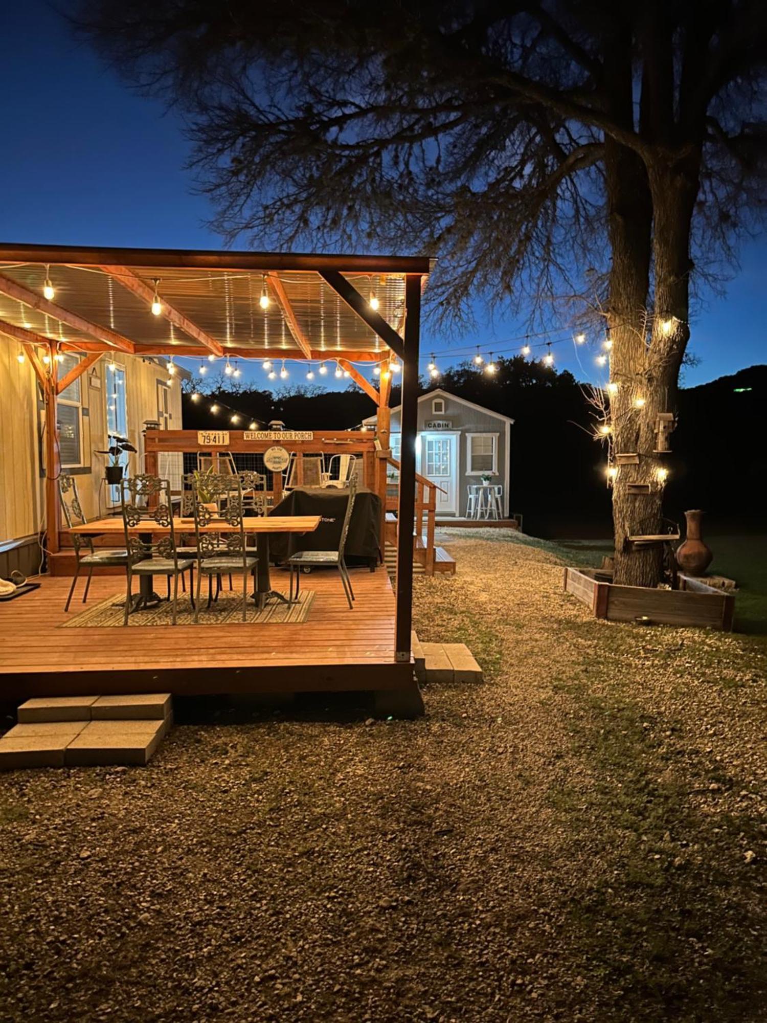 Tiny House - Our Little Piece Of Paradise Lakehills Exteriör bild