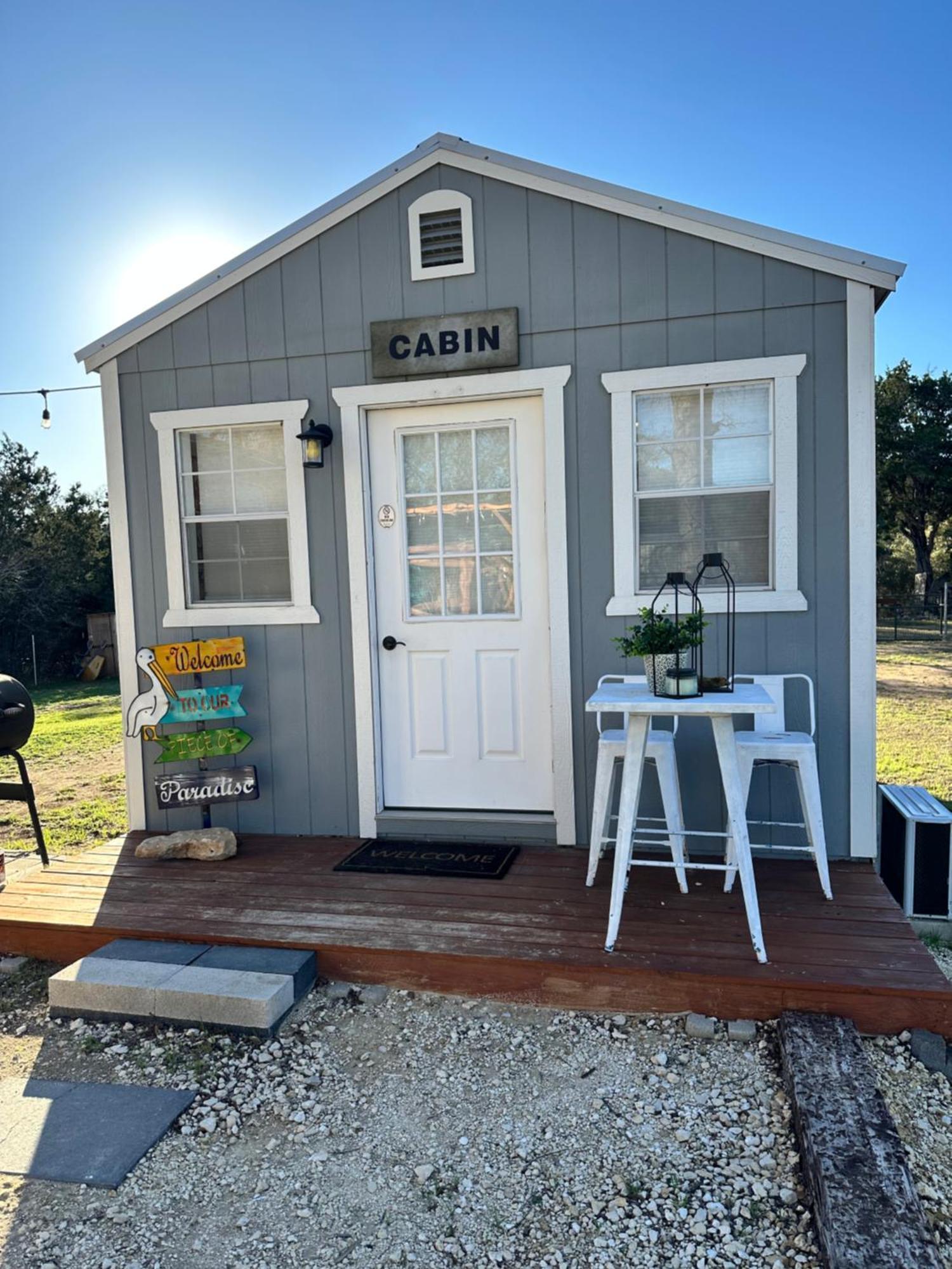 Tiny House - Our Little Piece Of Paradise Lakehills Exteriör bild